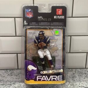 Brett‎ Favre Vikings McFarlane NFL Series 23 Bronze Collector Level Figurine